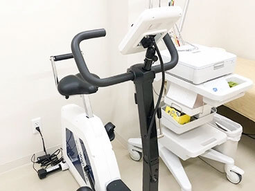 負荷心電図検査（エルゴメーター）
